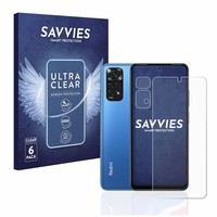 6X Schutzfolie FüR Xiaomi Redmi Note 11 (Display+Kamera) Displayschutz