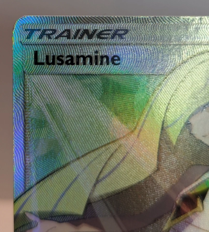 Pokémon TCG Lusamine 110/111 Holo Full Art Ultra Rare Crimson Invasion NM-M - Image 2 of 4