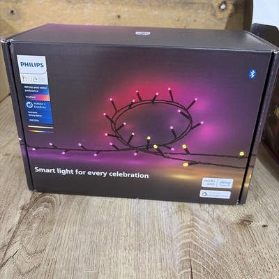 Philips Hue Festavia Lichterkette 20M, 250 LED's, Lichterkette, Innenbeleuchtung