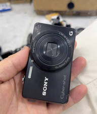Sony Cyber-Shot DSC-W220 12.1 MP Digital Camera 4x Optical Zoom Black