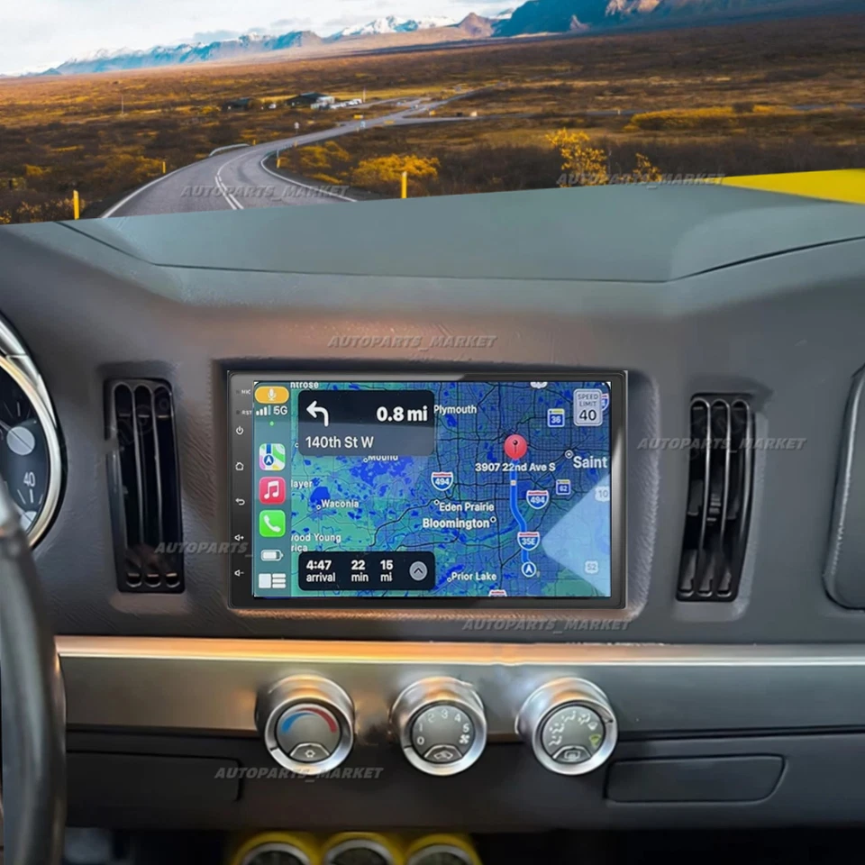 For 2004-2006 Chevrolet SSR Carplay Car Radio Android 14 Navi Gps Wifi Player - Image 3 of 4