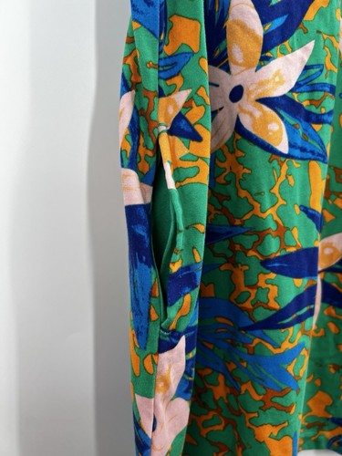 Nike Sportswear Dress Big Girls Large Green Floral Tropical Sleeveless - Picture 5 of 5