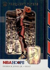 2019-20 Hoops Frequent Flyers DERRICK JONES JR.  HEAT #11 NM-MT