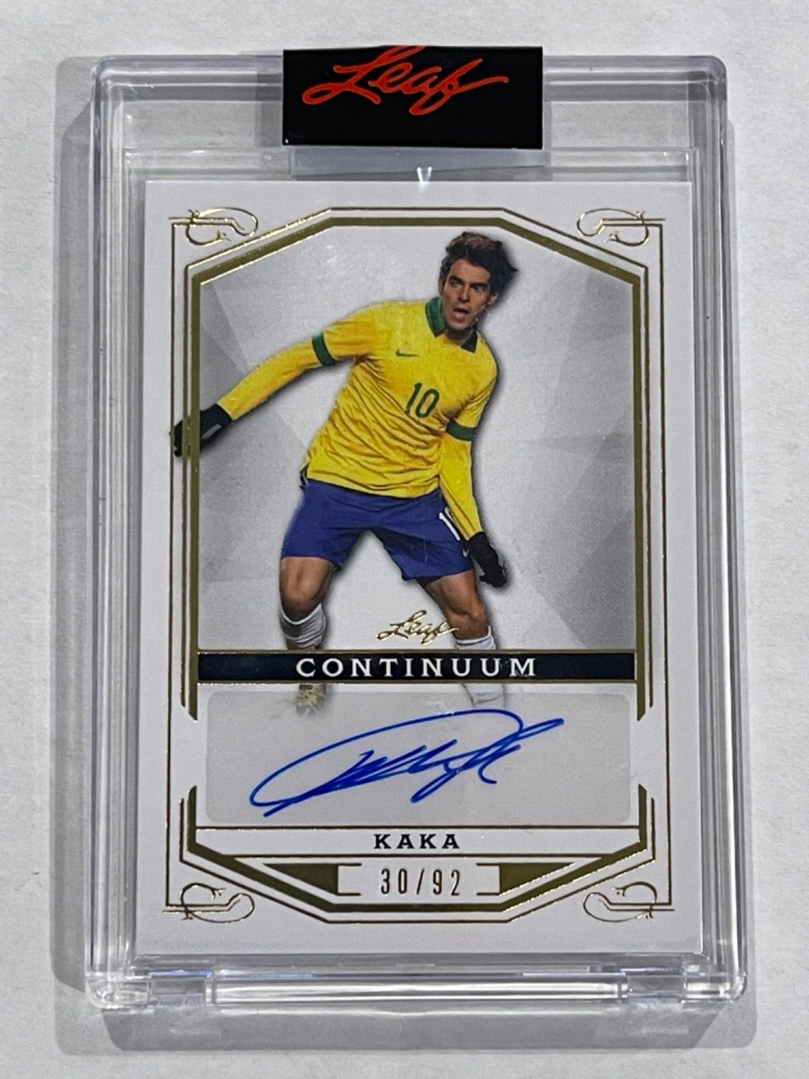 leaf continuum auto soccer KaKa brazalian legend 30/92 | eBay