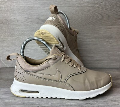 Nike Air Max Thea Desert Camo Leather Trainers UK Size