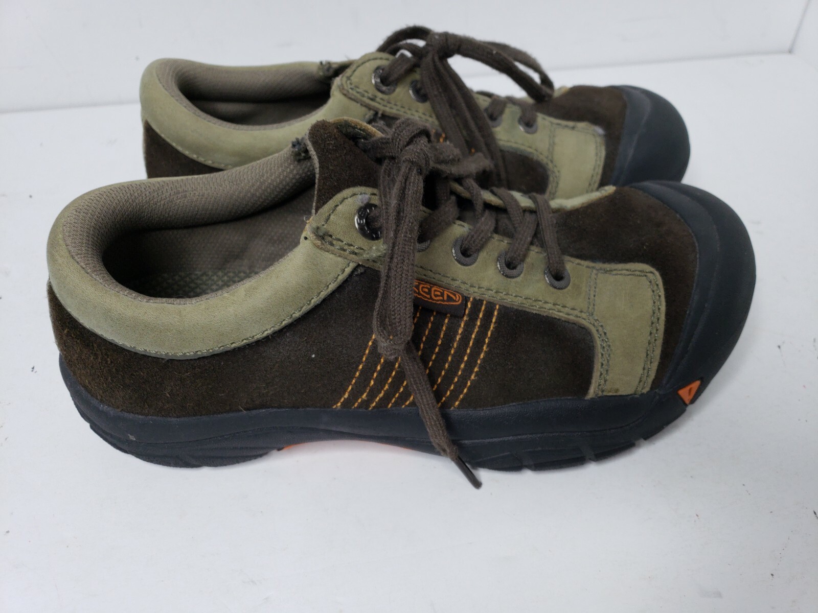 Scarpe da trekking outdoor KEEN taglia 5 donna bambino 9628 BLOL usate in buone condizioni