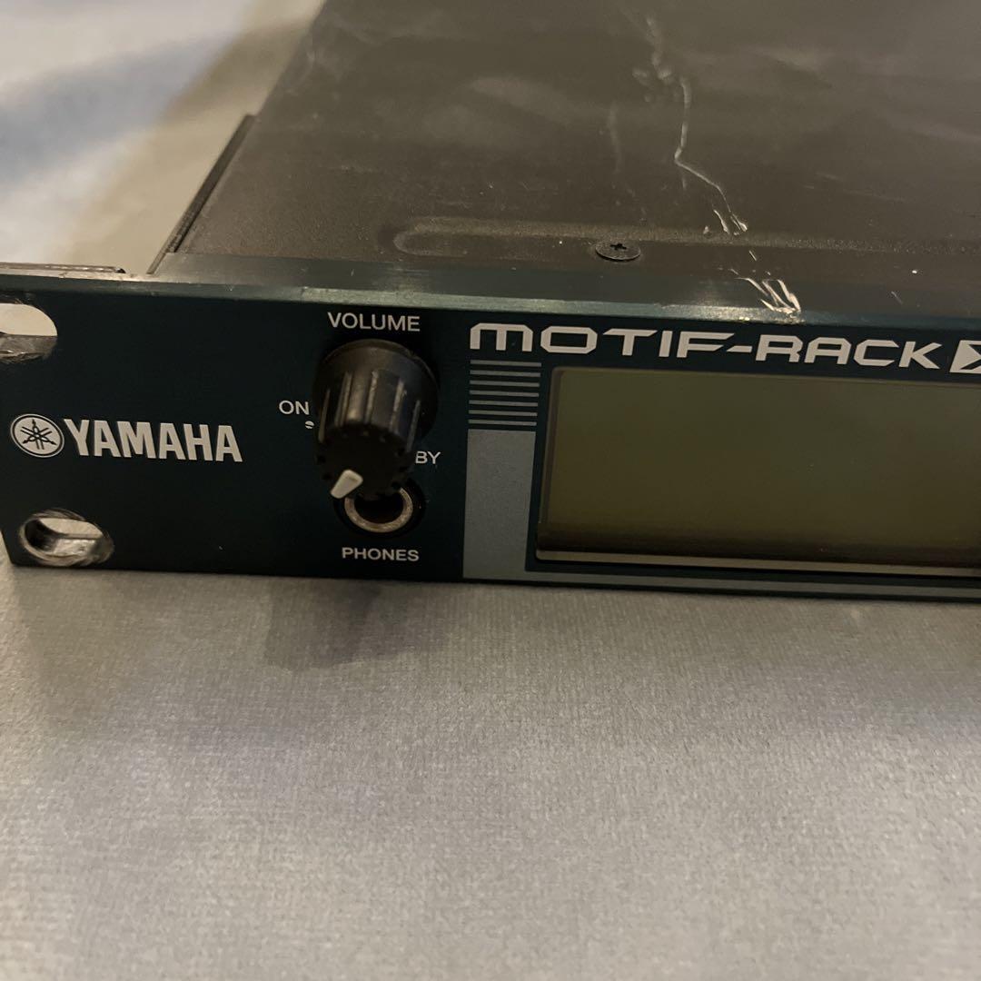 Yamaha Synthesizer MOTIF-RACK XS Used With Ac Adapter Tone Yamaha Synthesizer MOTIF-RACK XS Used With Ac Adapter Tone