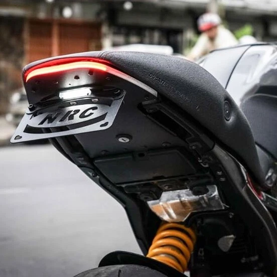 Luces LED intermitentes y eliminador de guardabarros NRC Ducati Monster 696 Foto 2 de 3