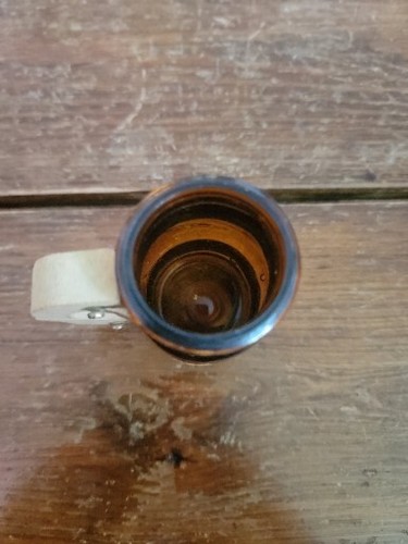 Vintage Wildwood NJ Brown Barrel Souvenir Shot Glass Mug - Picture 4 of 4