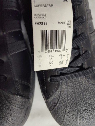 Adidas Superstar Japanese Side Print FV2811 Größe 14 - Schwarz (Neu ohne Karton) - Bild 8 von 20