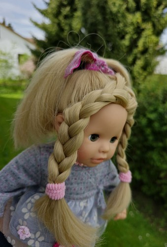 Götz Puppe 33 cm blond Muffin Cosy Aquini 2016 Baby Girl mit viel Zubehör Doll - Bild 12 von 24