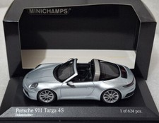 Porsche 911 (992)Targa 4S 2020 Silver 1:43 Minichamps 410069560 SUPER RARE!! (6)