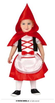 CARNEVALE HALLOWEEN VESTITO CAPPUCCETTO ROSSO RIDING HOOD PRIMA - Main Image