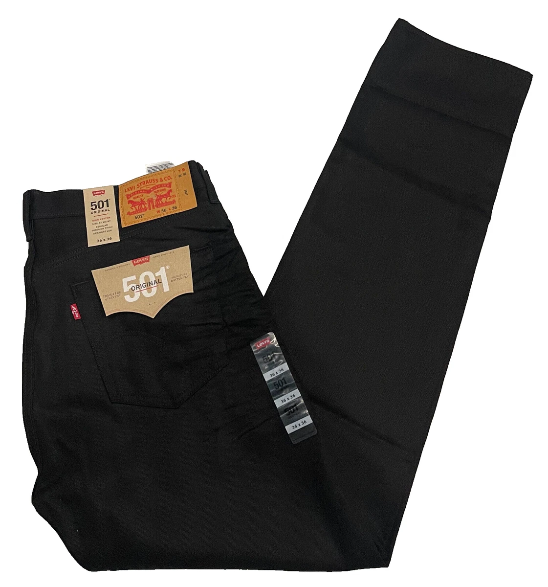Levis 501 Original Fit Straight Leg Mens Jeans 36X36 10638 W36L36