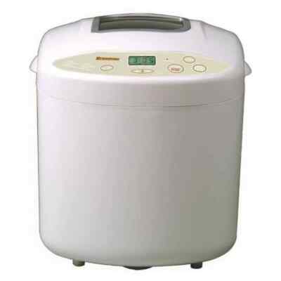 Breadman TR520: Programmable Bread Maker for 1, 1 ½ , and 2 lb. Loaves - White