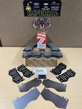 2007-2017 TOYOTA TUNDRA GENUINE TCMC FRONT BRAKE PAD SET WITH SHIMS 04465AZ220
