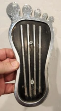 Vintage! Original! Cal Custom! Large Chrome Big Foot Gas Pedal! 1970's! Hot Rod