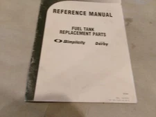 SIMPLICITY FUEL TANK REPLACEMENT PARTS REFERENCE MANUAL 700-7126-00-UV-D