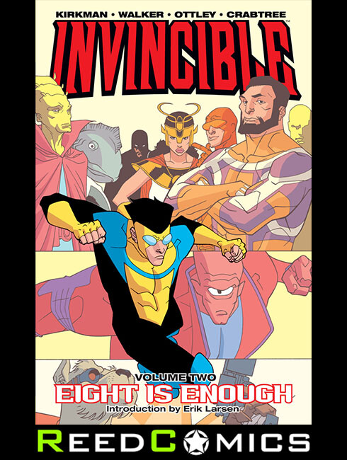 INVINCIBLE VOLUME 2 EIGHT IS ENOUGH GRAPHIC NOVEL Paperback Collects Issues #5-8
