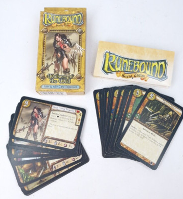 Runebound Walkers of the Wild Item and Ally Card Expansion Second Edition