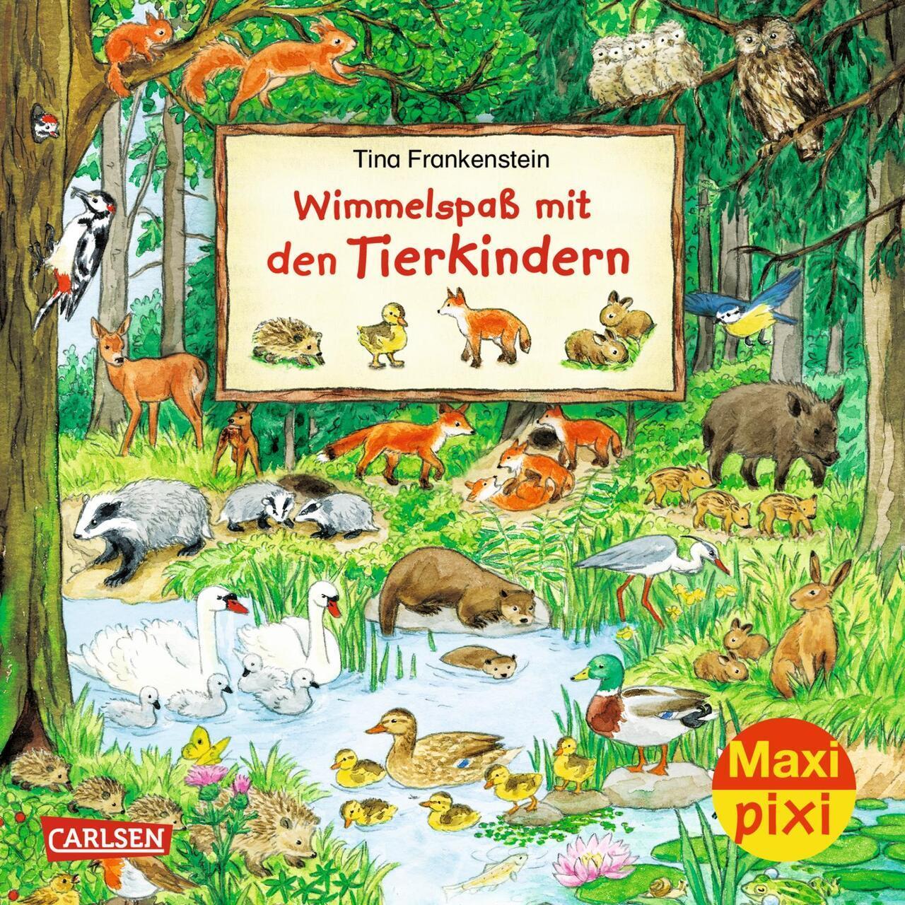 Ve 5 Wimmelspaß Mit Tierkindern (5 Exemplare) Tina Frankenstein
