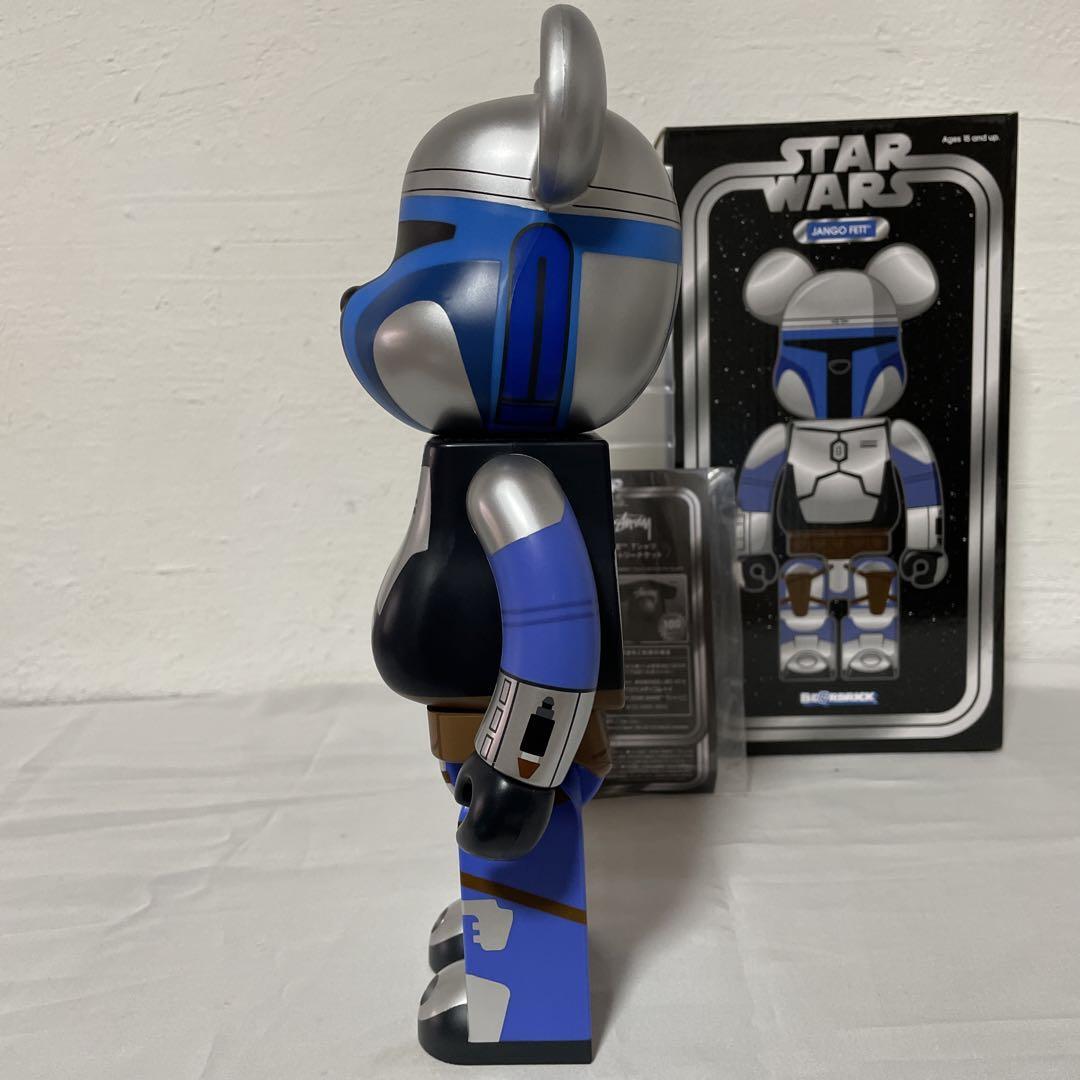Medicom Bearbrick 2014 Stussy x Star Wars Jango Fett 400% Be