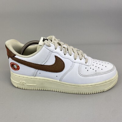 Nike Air Force 1 '07 LX DJ9943-101 Coconut White Damen Sneaker Schuhe UK6,5