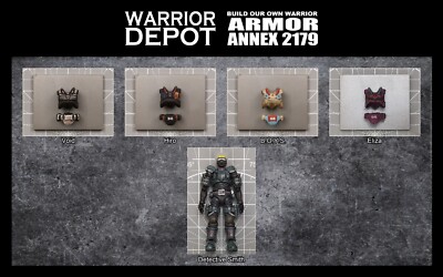 Acid Rain World Body Armor Annex 2179 G2 - 1/18 3.75'' GI Joe