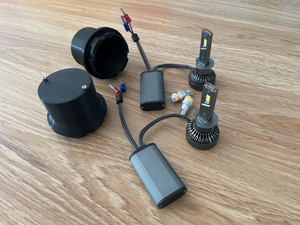 BMW E30 LED Headlight Upgrade Kit Plug & Play | 4300K | Fits 318i 325i M3 - image 3 of 3