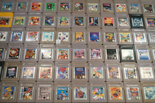 Game Boy sélection de jeux Nintendo GB housse de jeu Super Mario 3 instructions - Photo 1/92