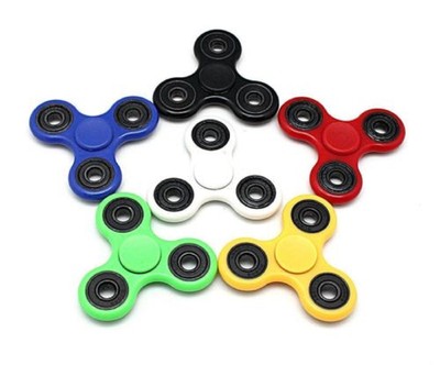 Fidget Hand Spinner Reduce Stress - One Item w/Random Color and Design