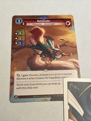 Altered TCG Single Card Bravos Rare Character Ratatoskr