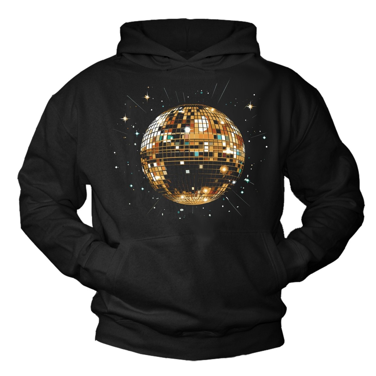 Hoodies GÃ¼nstige Pullis Kaufen Hoodie Mit Aufdruck Discokugel