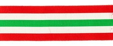 WW2 British Italy Star Medal Ribbon 6 Inch
