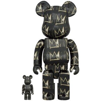 BE@RBRICK JEAN-MICHEL BASQUIAT #8 100% & 400% MEDICOM TOY BE@RBRICK JEAN-MICHEL BASQUIAT #8 100% & 400% MEDICOM TOY