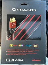 AudioQuest Cinnamon 32  9  HDMI Cable - Red