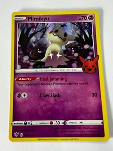 Mimikyu 081/189 Trick or Trade Holo Rare