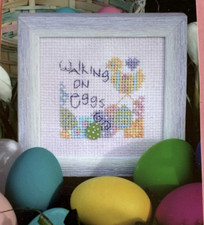 Shepherd's Bush Cross Stitch PATTERN only Walking on Eggs - Spring
