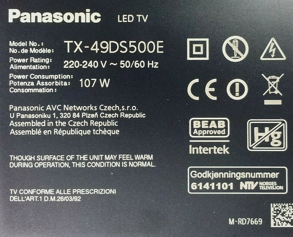 MODULO WIFI N5HBZ0000114 PARA PANASONIC TX-49DS500E - Imagen 3 de 3