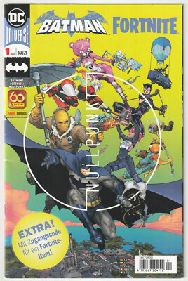   BATMAN/FORTNITE: NULLPUNKT #1, Panini Comics/DC Comics 2021 COMICHEFT TOP Z1