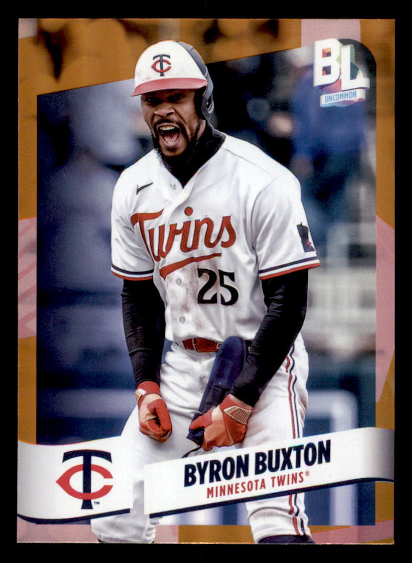 エバートン　ネビル 2024 Topps Big League Electric Orange Foil #227 Byron Buxton