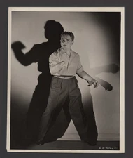 James Cagney 1945 Blood On The Sun 8x10 Original Portrait Shadow Boxing