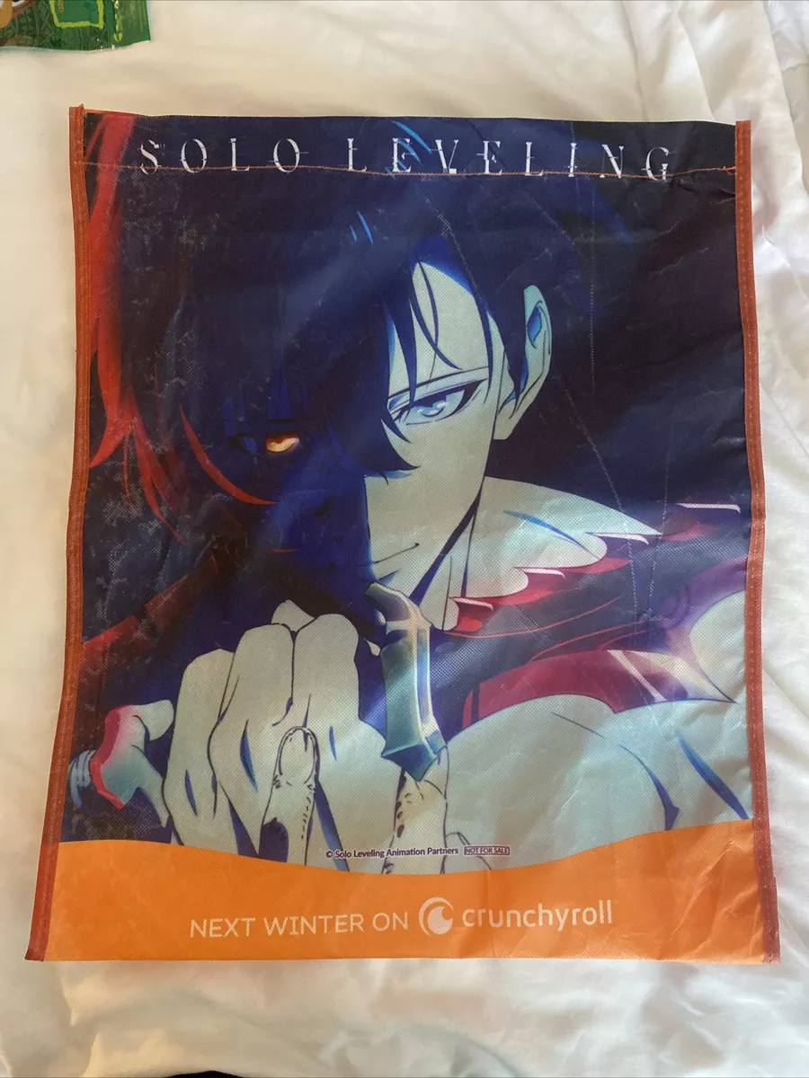 NEW Anime Expo 2023 Backpack / Promo Bag Crunchyroll Solo leveling