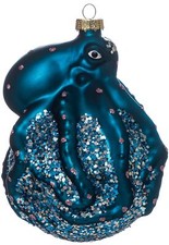 Glass Octopus Christmas Ornament for Christmas Tree