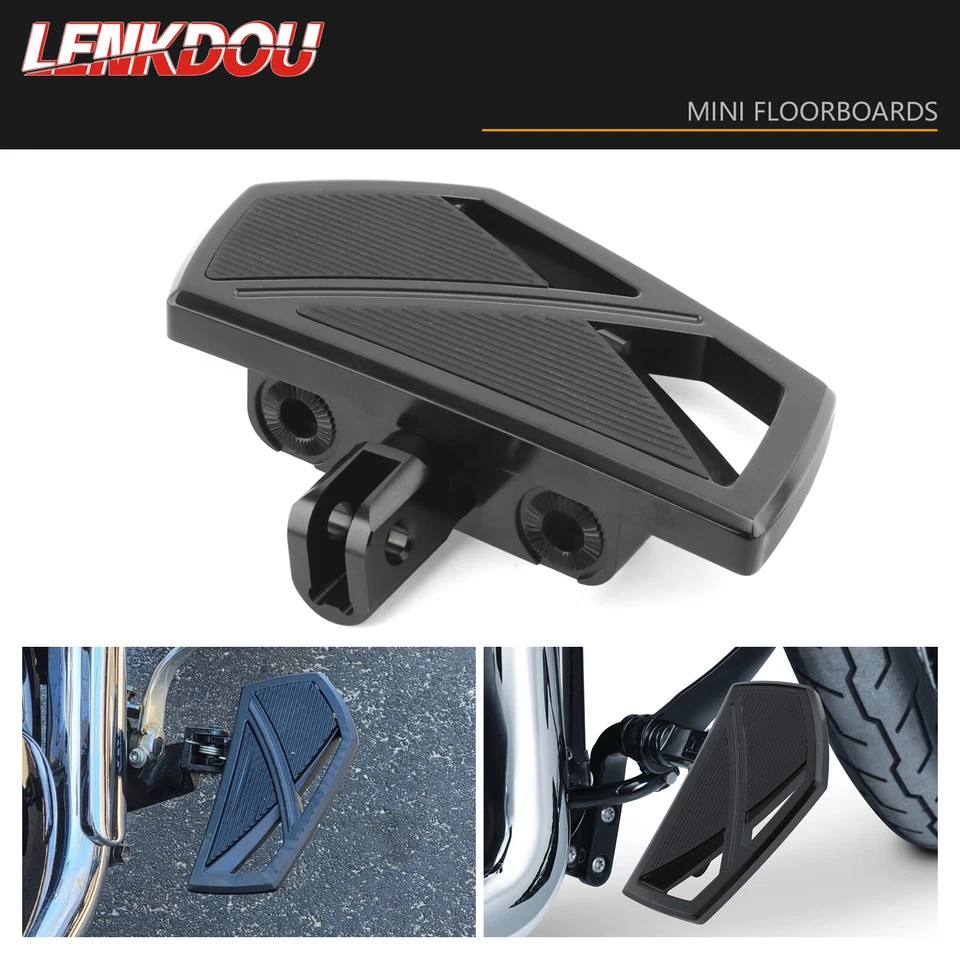 Black Foot Pegs Floorboards For Suzuki GSXR 600 750 1000 Honda CB1000R CBR1000RR - Image 4 of 4