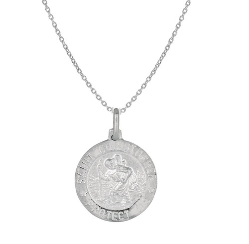925 Sterling Silver Saint St 