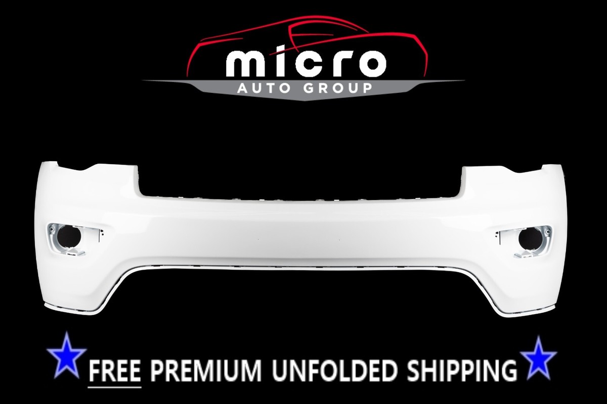 2017-2021 Jeep Grand Cherokee Front Bumper Cover FOR Bright White