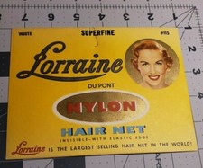 Lorraine Superfine Du Pont Nylon Hair Net