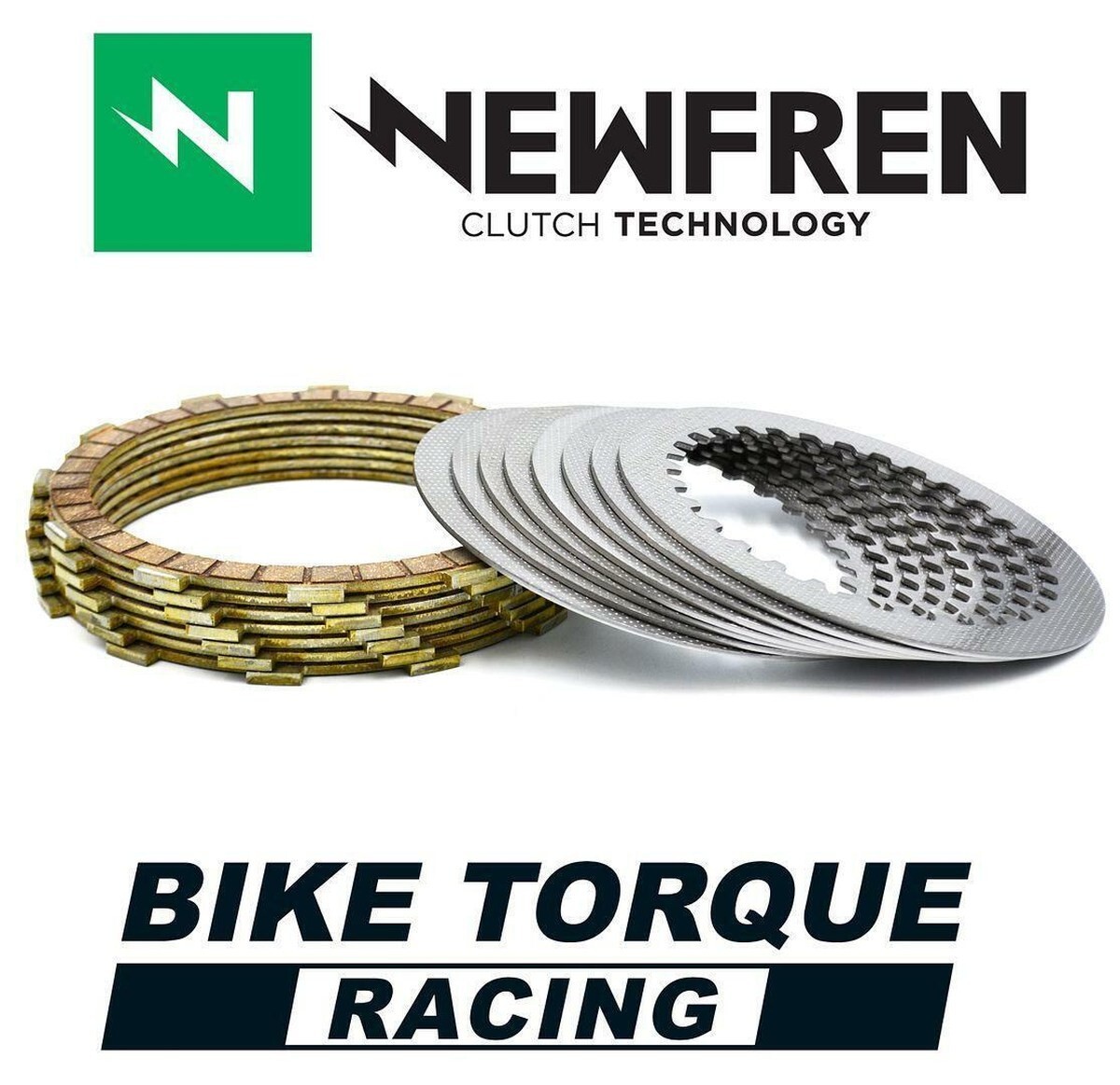 Disques d'embrayage racing avec entretoises renforcées carbone pour Yamaha MT-07