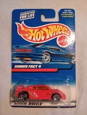 Hot Wheels 2000 ZENDER FACT 4 #208 Rosso 25395 Mattel SB Wheels Mainline Thailandia 